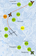 Kln Bonn Airport Flugbewegungen TraVis